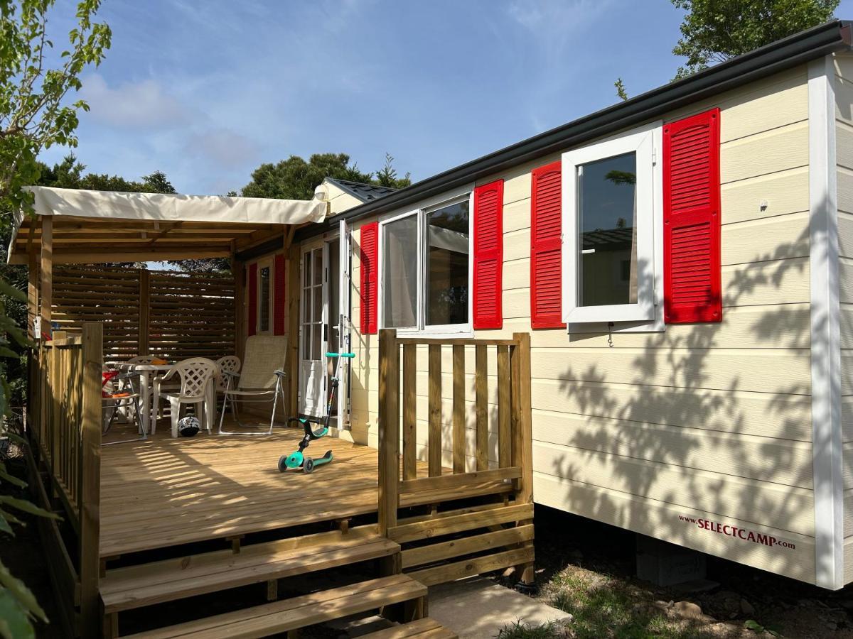 Les Mobil Homes De Naka, Une Entree Gratuite Pour La Reserve Africaine Port-la-Nouvelle Buitenkant foto