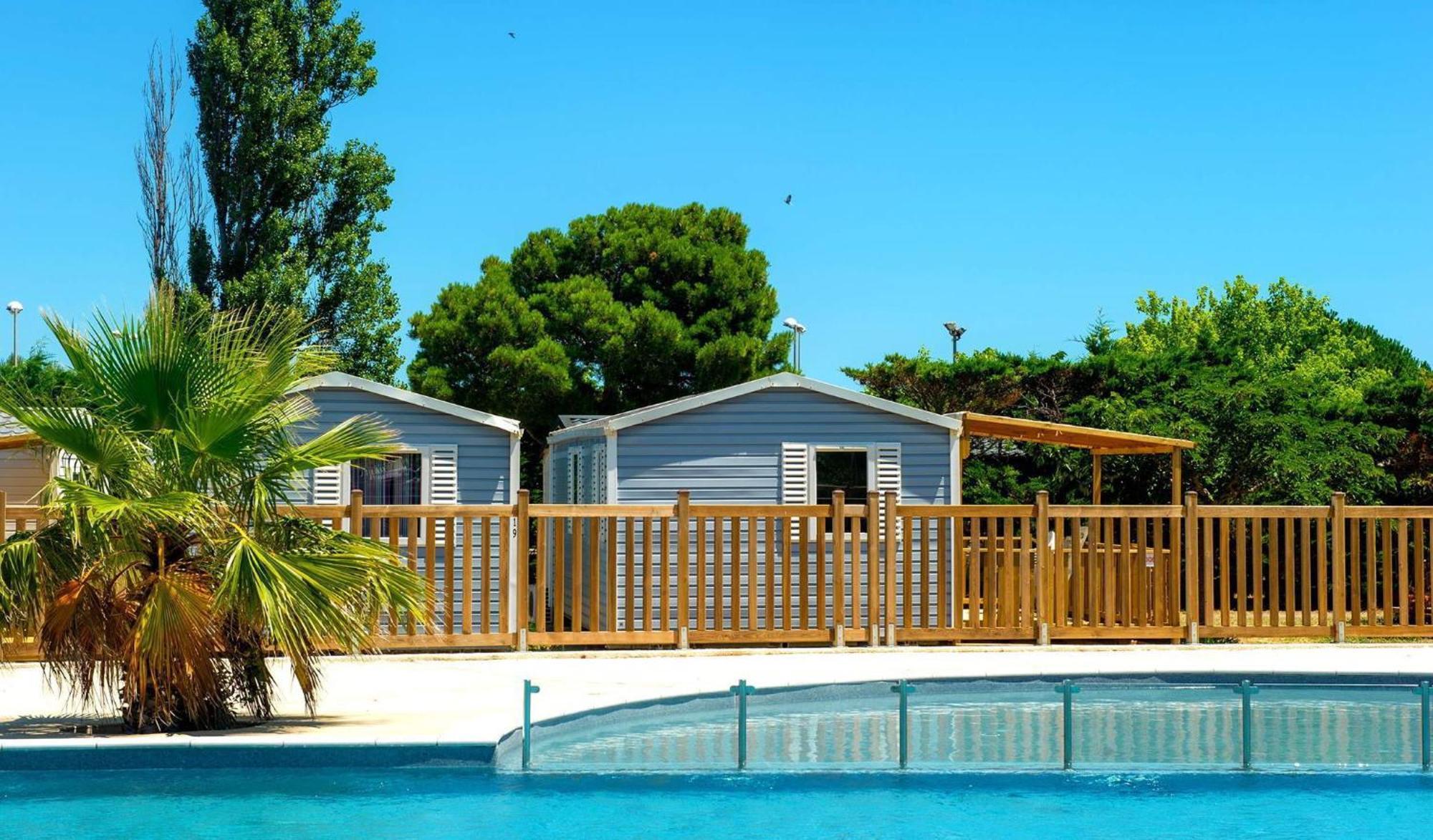Les Mobil Homes De Naka, Une Entree Gratuite Pour La Reserve Africaine Port-la-Nouvelle Buitenkant foto